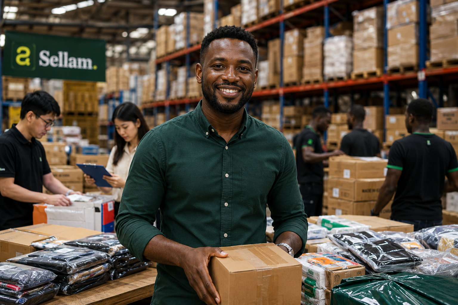 Wholesale business owner